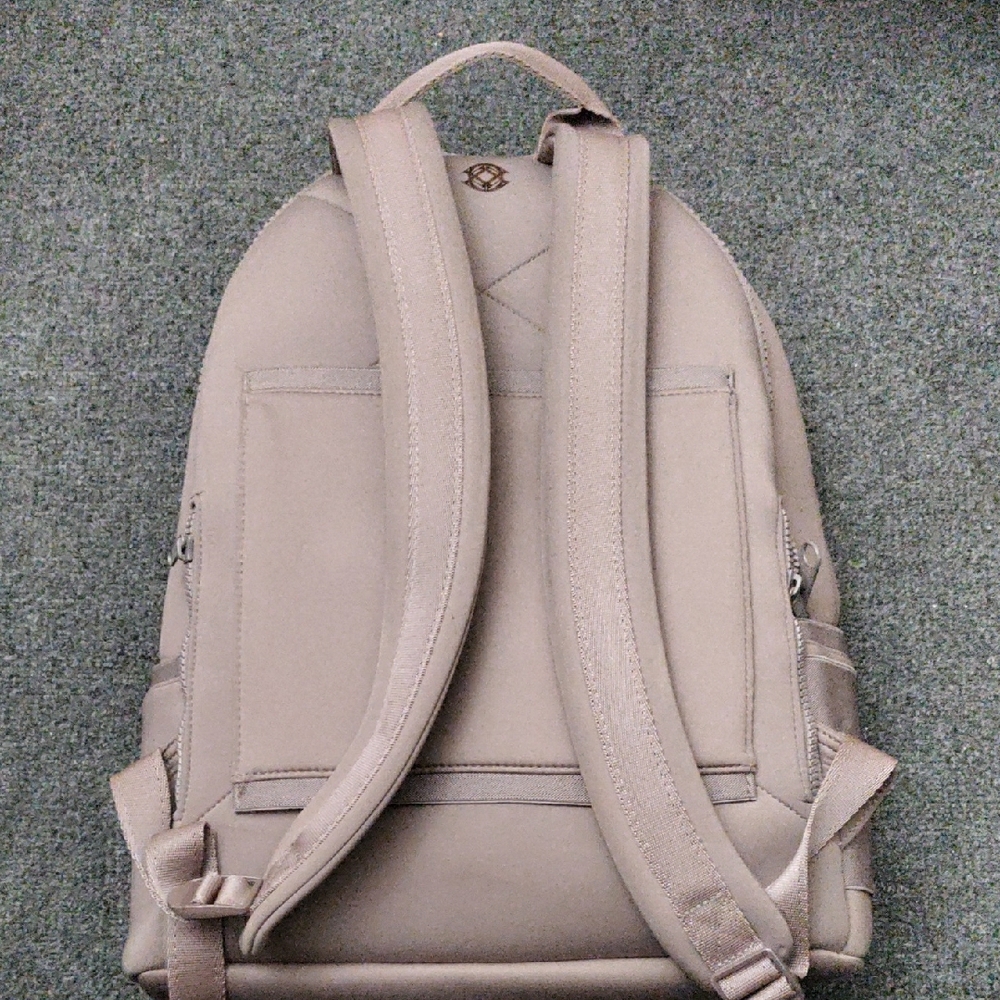 Dagne Dover Muted Mauve Neoprene Backpack - Picture 6 of 9